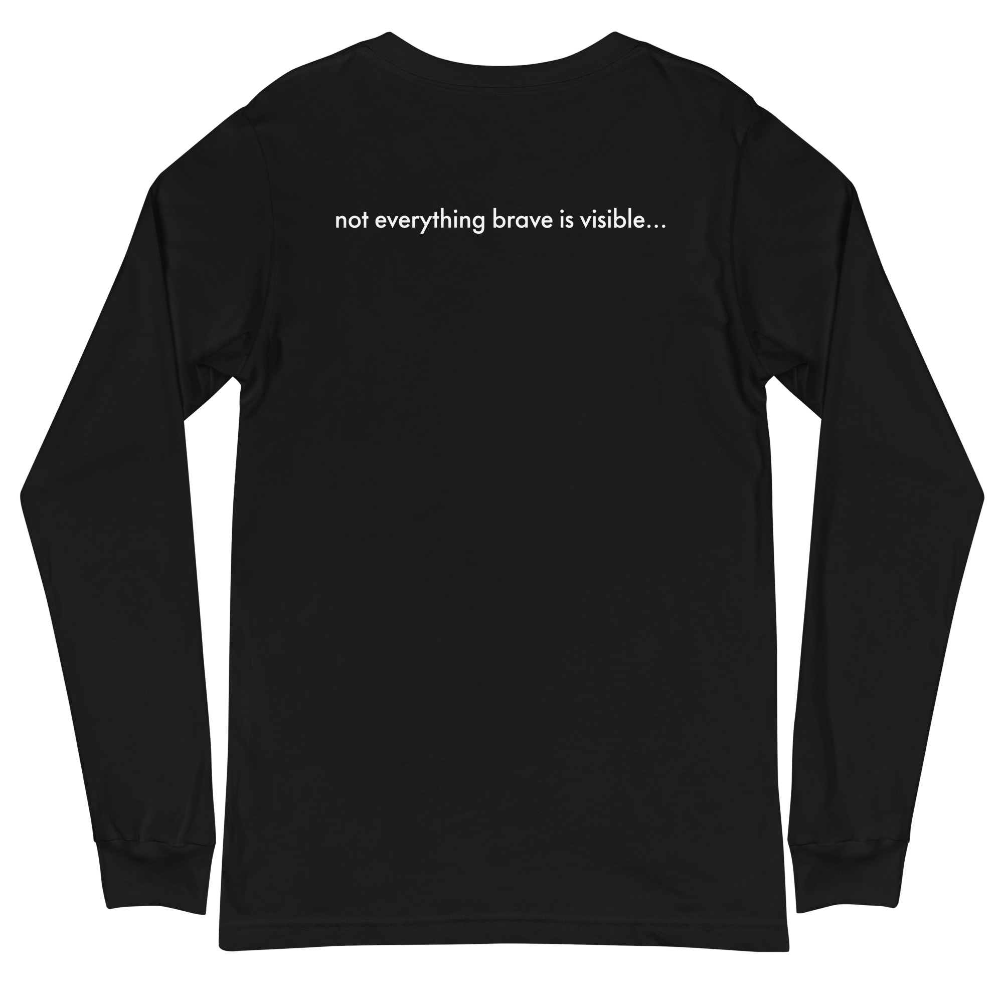 COURAGE. Long Sleeve Tee - Image 4