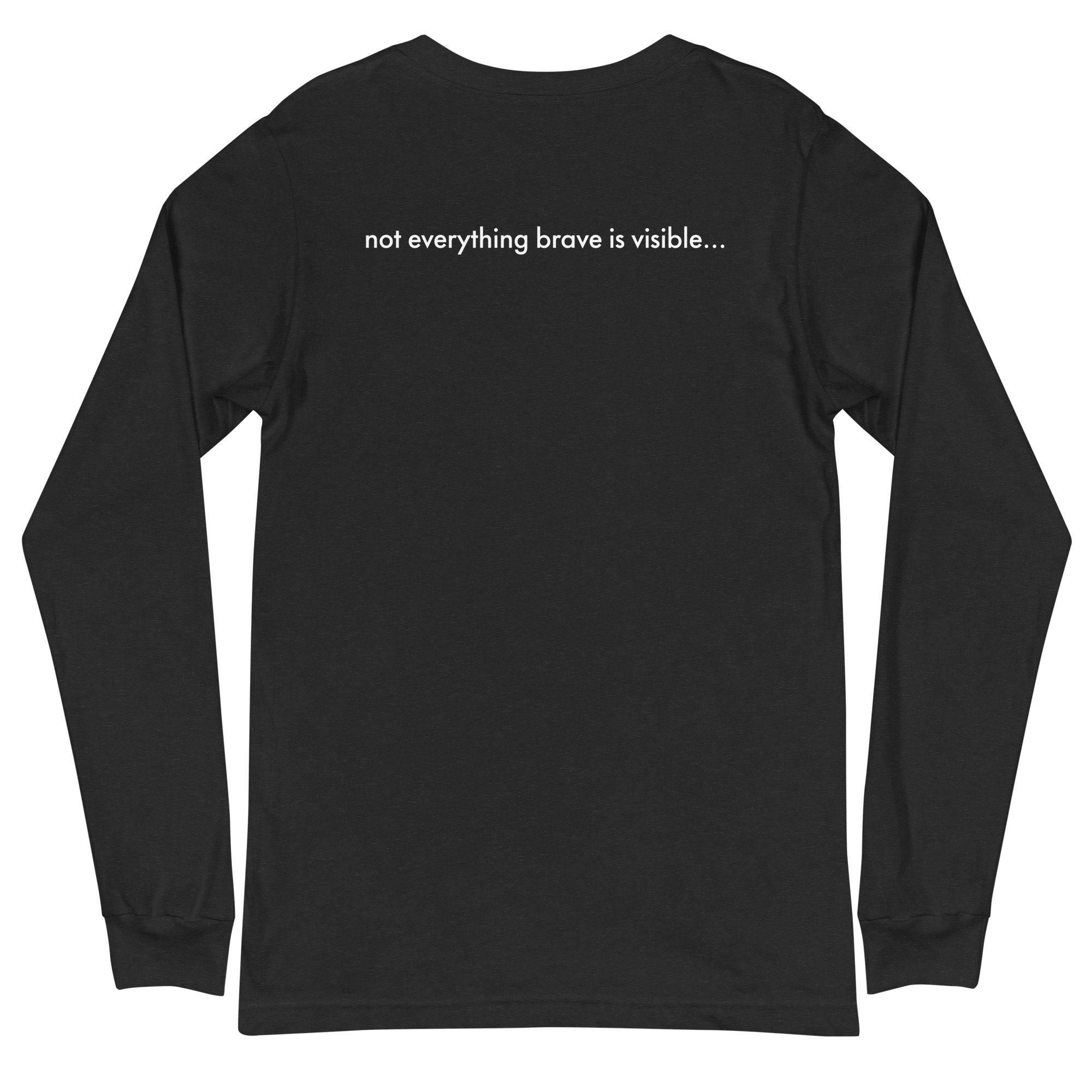 COURAGE. Long Sleeve Tee - Image 2