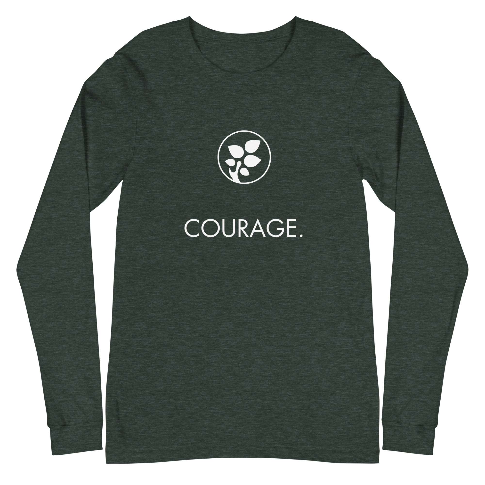 COURAGE. Long Sleeve Tee - Image 11