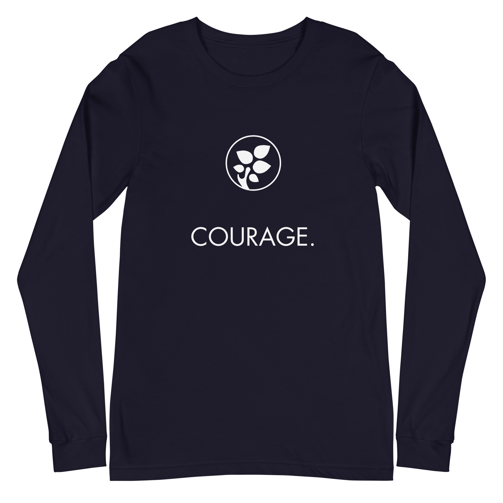 COURAGE. Long Sleeve Tee - Image 5