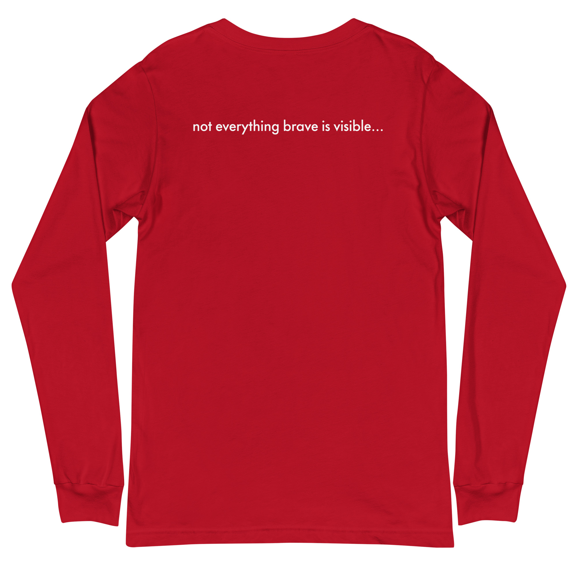COURAGE. Long Sleeve Tee - Image 10